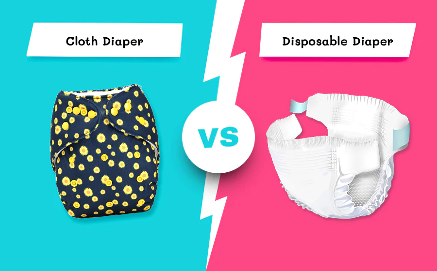Cloth Diapers vs. Disposable Diapers